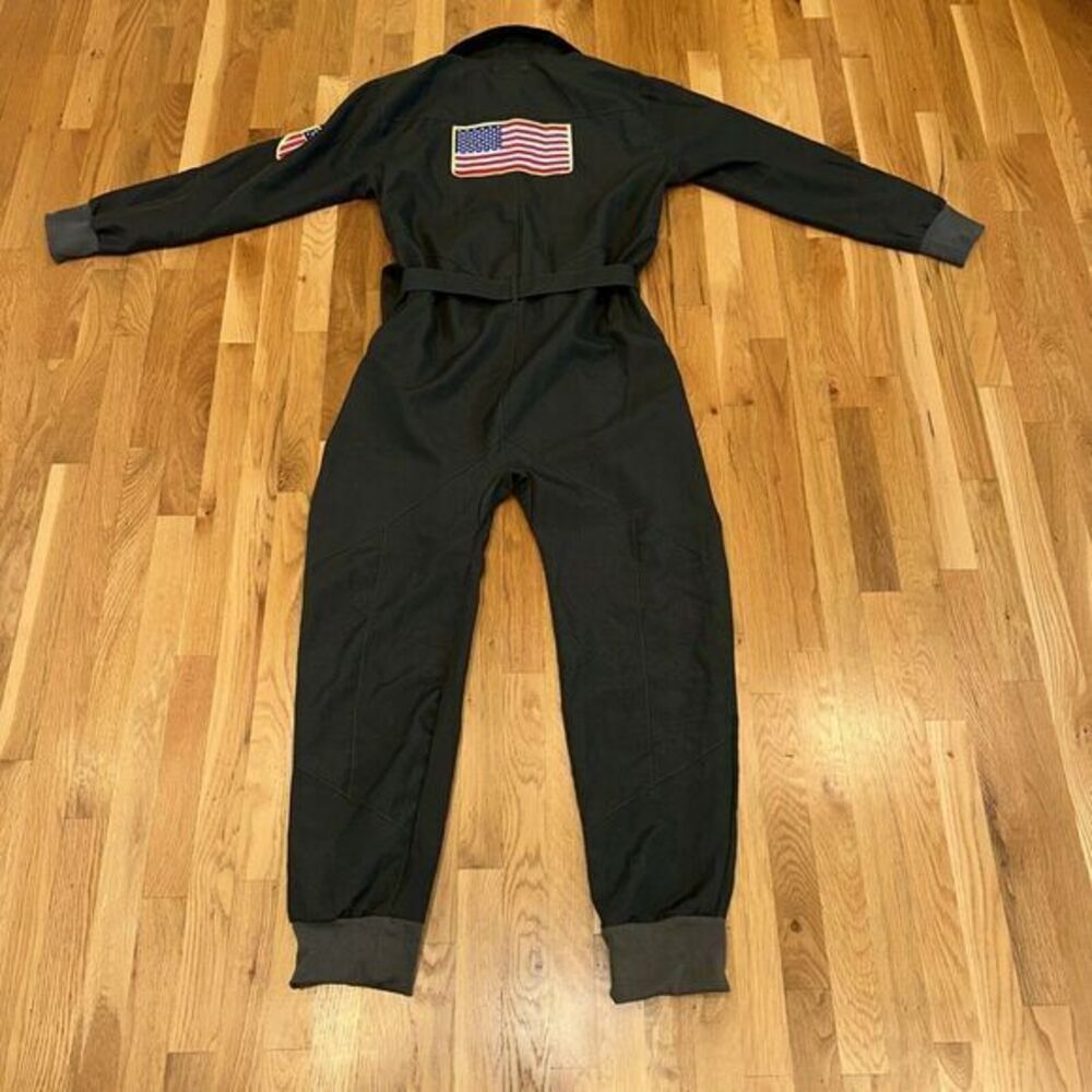 Halloween 🎃 Tipsy Elves Maverick Flight Suit Jumpsuit Top Gun Costume Large